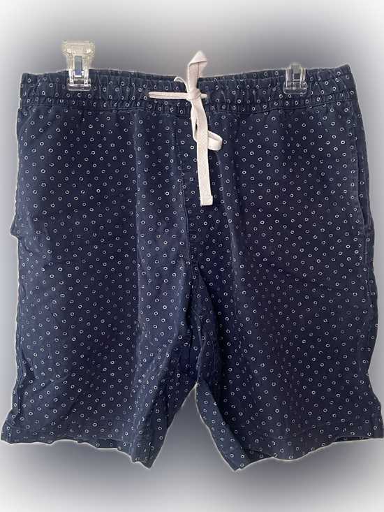 J. Crew Other - J. Crew Navy Stadium Shorts with White Dot Print